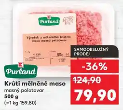 Kaufland KRŮTÍ MLETÉ MASO nabídka
