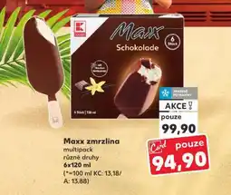 Kaufland Maxx zmrzlina nabídka
