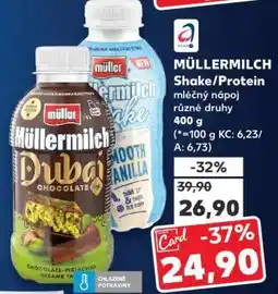 Kaufland MÜLLERMILCH Shake/Protein nabídka