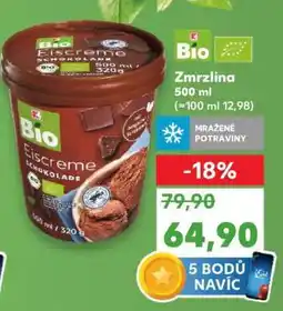Kaufland BIO ZMRZLINA nabídka