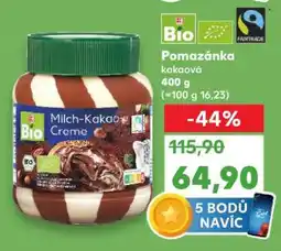 Kaufland Pomazánka kakaová nabídka