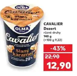 Kaufland Cavalier dezert nabídka