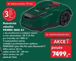 Kaufland Robotická sekačka PAMRS 1000 A1 nabídka