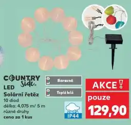 Kaufland COUNTRY Side LED Solární řetěz nabídka
