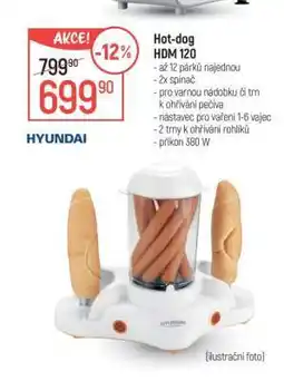 Globus Hot-dog HDM 120 nabídka