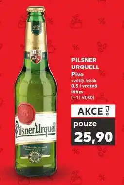 Kaufland Pilsner Urquell nabídka