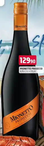 Terno Mionetto Prosecco nabídka