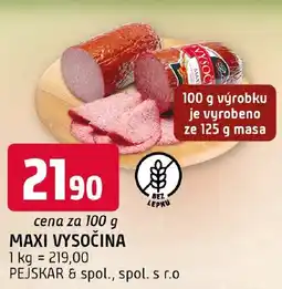 Terno Maxi vysočina nabídka