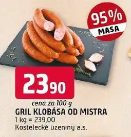 Terno Gril klobása od mistra nabídka