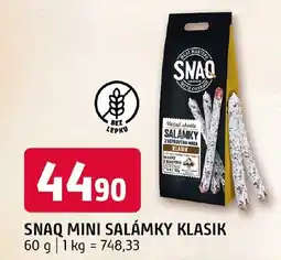 Terno Snaq mini salámky klasik nabídka