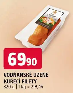 Terno Vodňanské uzené kuřecí filety nabídka