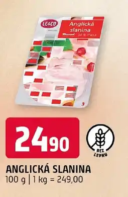 Terno Anglická slanina nabídka