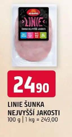 Terno Linie šunka nejvyšší jakosti nabídka