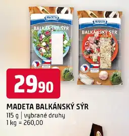 Terno MADETA Balkánský sýr nabídka
