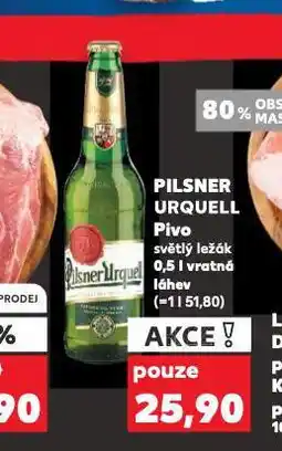 Kaufland Pivo pilsner urquell nabídka