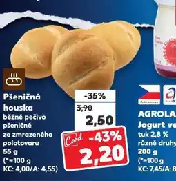 Kaufland Pšeničná houska nabídka
