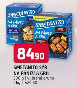 Terno Smetanito sýr na pánev a gril nabídka