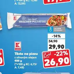 Kaufland Těsto na pizzu nabídka