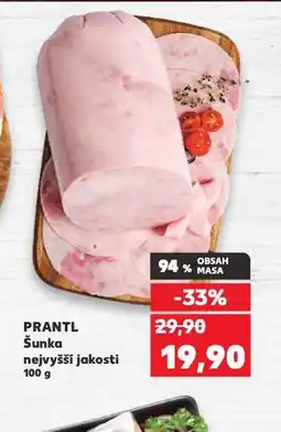 Kaufland Šunka nejvyšší jakosti nabídka