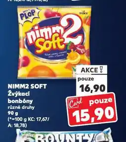 Kaufland Nimm5 soft žvýkací bonbony nabídka