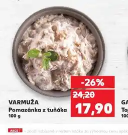 Kaufland Pomazánka z tuňáka nabídka