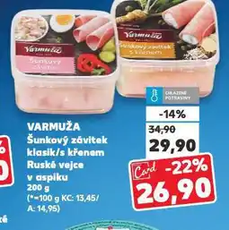Kaufland Ruské vejce v aspiku nabídka