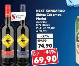 Kaufland Next kangaroo merlot nabídka