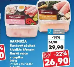 Kaufland Šunkový závitek klasik nabídka