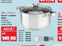 Kaufland Hrnec s poklicí 14 cm nabídka