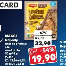 Kaufland Maggi nápady nabídka