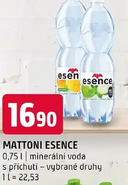 Terno MATTONI Esence nabídka