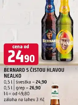Terno Bernard s čistou Hlavou Nealko nabídka