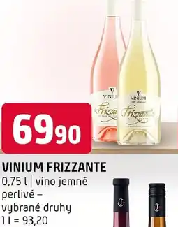 Terno Vinium Frizzante nabídka