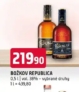 Terno Božkov Republica nabídka