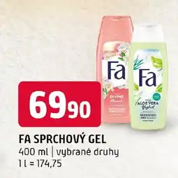 Terno FA sprchový gel nabídka