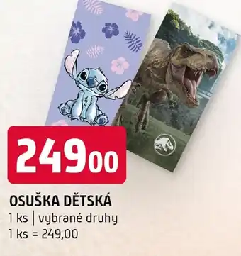 Terno Osuška dětská nabídka