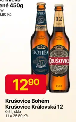 Hruška Krušovice Bohém Krušovice Královská 12 nabídka