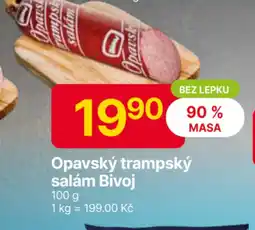 Hruška Opavský trampský salám Bivoj nabídka