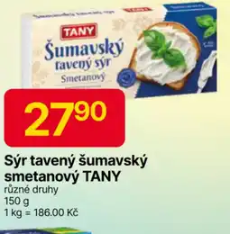 Hruška Sýr tavený šumavský smetanový TANY nabídka