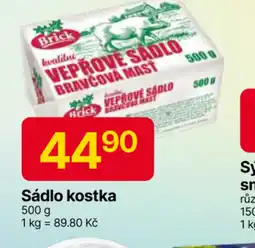Hruška Sádlo kostka nabídka