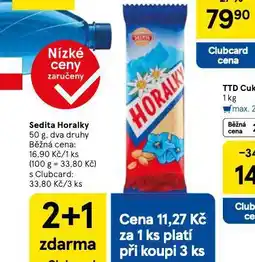 Tesco Sedita horalky nabídka