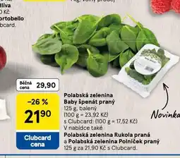 Tesco Rukola praná nabídka