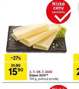 Tesco Eidam 30% nabídka