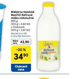 Tesco Kefírové mléko nízkotučné nabídka