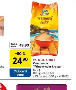 Tesco Třtinový cukr nabídka