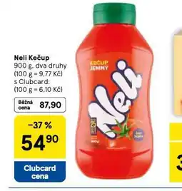 Tesco Neli kečup nabídka