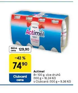 Tesco Actimel nabídka