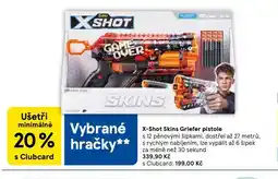 Tesco X-shot skins griefer pistole nabídka