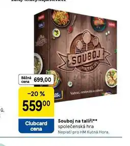Tesco Souboj na talíři nabídka