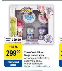 Tesco Zuru oosh slime mega balení slizu nabídka